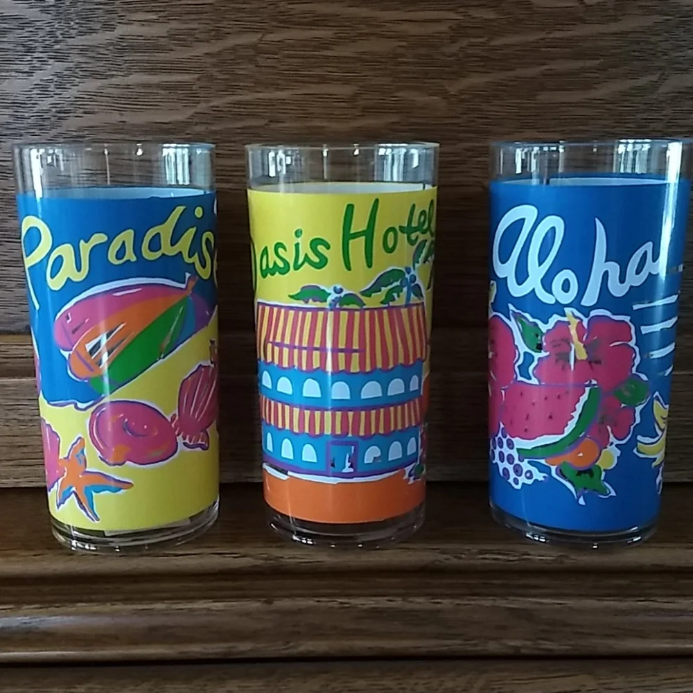 Hi-Ball Acrylic Glasses